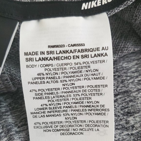 Nike Women's Dri-Fit 1/2 Zip Pullover Running Top | NWT | XS | Two-Toned Gray - Picture 7 of 12